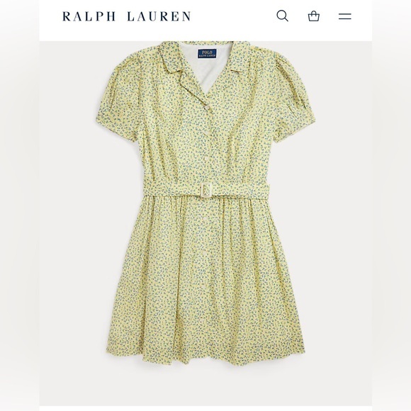 Polo Ralph Lauren Other - yellow dress with floral print by Polo by Ralph Lauren